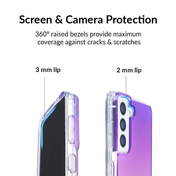 Violet Ombre Samsung Galaxy S21 Case - Picture 2 of 5